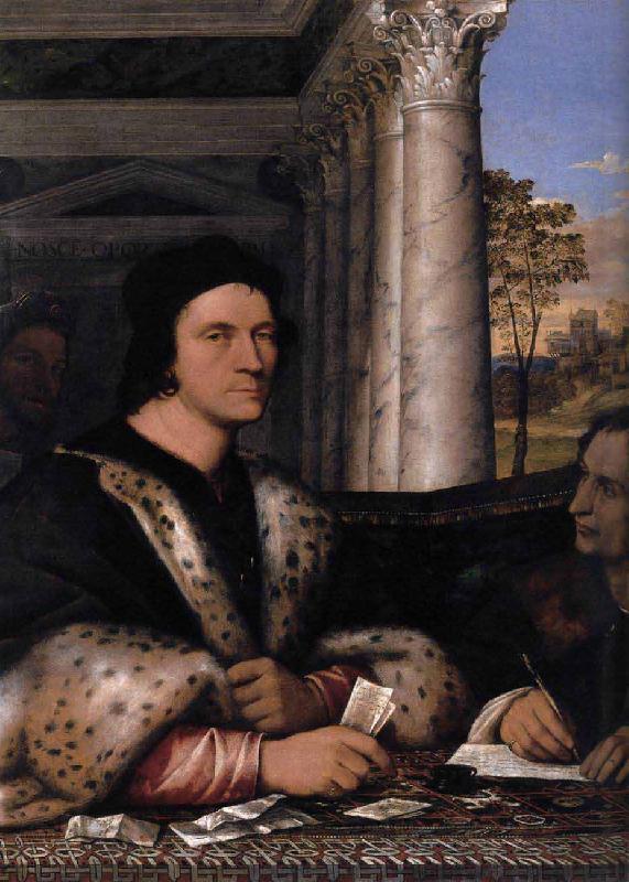 Sebastiano del Piombo Retrato de Ferry Carondelet con sus secretarios